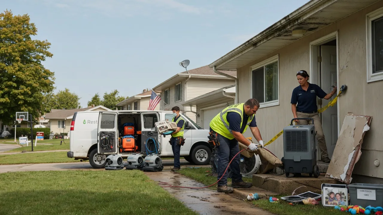 Water Damage Restoration in East Greenwich, RI near me